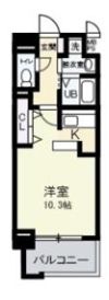 ブランクレール谷町の間取り画像