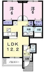 クレメントの間取り画像