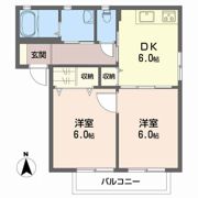 アルバトロス空港通 A棟の間取り画像