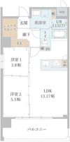 MAISON COULEUR UESHIOの間取り画像