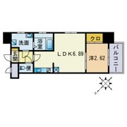 グランフォーレ薬院南の間取り画像
