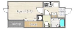 La Totalite田無町の間取り画像