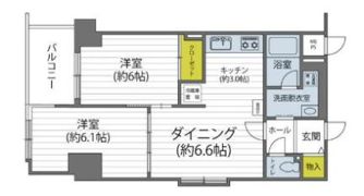 ステーションプラザ立会川の間取り画像