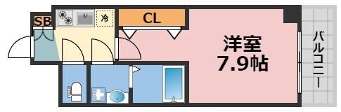 S-RESIDENCE堺筋本町Unoの間取り画像