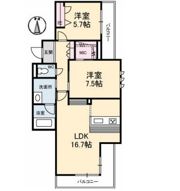 アドバンスの間取り画像