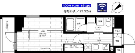 グランドコンシェルジュ鷺宮の間取り画像