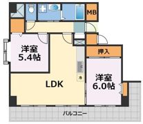 パルテール北の間取り画像