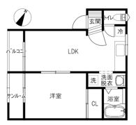 ヴェルクールの間取り画像