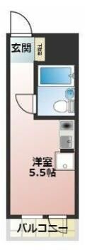 プラーズ南幸町Ⅰの間取り画像