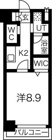 ウルフィエスタ桜山の間取り画像