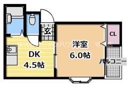 サンシャイン八雲の間取り画像