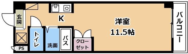 サンシャインの間取り画像
