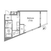 アウラ新大阪の間取り画像