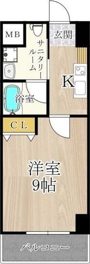 R-Ⅱコートの間取り画像