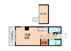 LA BRILLER香椎参道の間取り画像