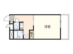 レオパレスGreenCourtの間取り画像