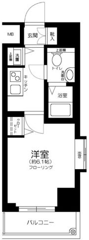 ガラ・ステージ芝公園駅前の間取り画像