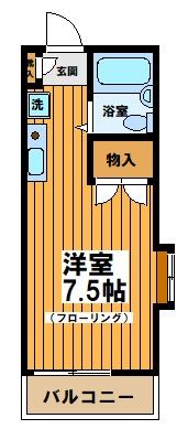 メゾンTの間取り画像