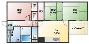 RITTO弐番館の間取り画像