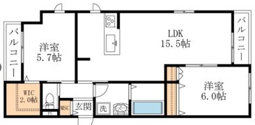 Cozycourt（コージーコート）の間取り画像