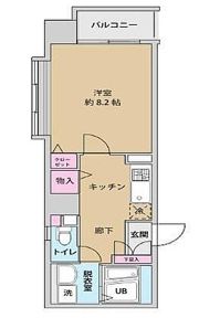 UURコート錦糸町の間取り画像