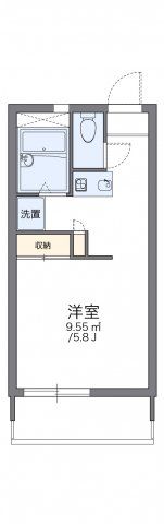 レオパレスL’Arc Y’sの間取り画像