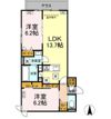 セレスティア北小岩Ⅱの間取り画像