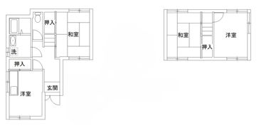 神野々戸建ての間取り画像