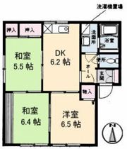 エイティー隅本 D棟の間取り画像