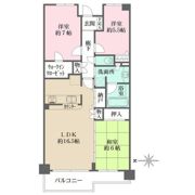 プレジリア横浜高島台の間取り画像