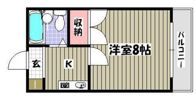さかいコーポの間取り画像