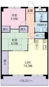 フェリース アイチの間取り画像