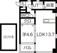 QULIO BLUEの間取り画像