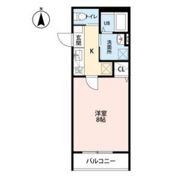シャルム桜ヶ丘の間取り画像