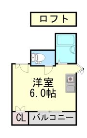篠原シャレーの間取り画像