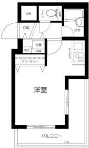 プラネット市ヶ谷の間取り画像