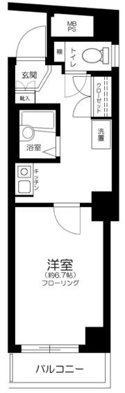 ロイヤルアメニティー巣鴨の間取り画像