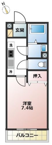CentralPerkの間取り画像