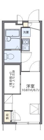 レオパレス暖家の間取り画像