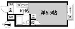 アットマーク調布の間取り画像