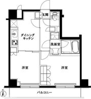 ルーブル中板橋伍番館の間取り画像
