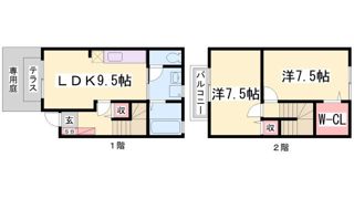 アンソレイエの間取り画像