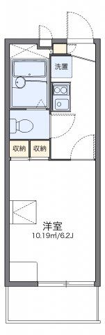 レオパレスブルージュの間取り画像