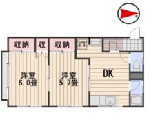 白神第三ビルの間取り画像