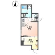 国分寺市新築マンションの間取り画像