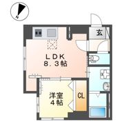 国分寺市新築マンションの間取り画像
