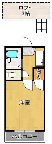 オアシス中原西の間取り画像