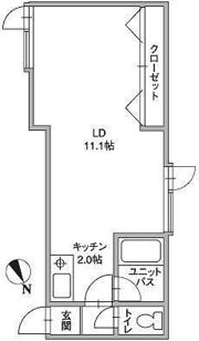 ノースキャピタルの間取り画像