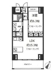 ロジュマン湘南の間取り画像