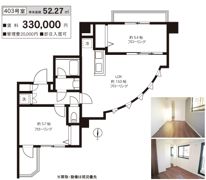 ブルーミング西麻布の間取り画像